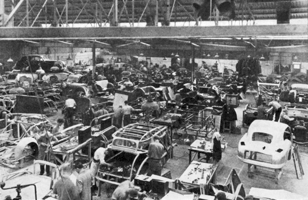 Aston Martin Lagonda Factory Feltham 1950