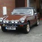 Matching stainless Spot Lights Badge Bars