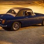 Car parked for an evening hike on BoMeunSan Here