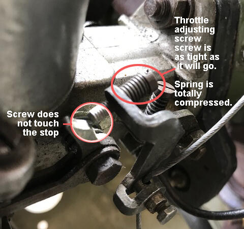 Adjust a carburetor easily 