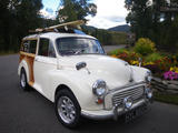 1965 Morris Minor Traveller White Dave Winters