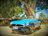 1975 MG MGB Tahitian Blue Terry Palmer
