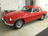 1972 MG MGB Factory Red Steve Hughes