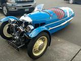 1935 Morgan 3 Wheeler Blue Alex Haugland