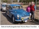 1969 Morris Minor Traveller CAMBRIDGE BLUE Geoff LARKHAM