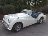 1960 Triumph TR3A Old English White J S