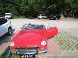 1970 MG MGB Flame Red Bert Palte