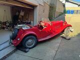 1953 MG TD RED Steve Hughes