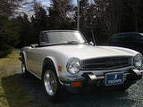 1976 Triumph TR6 White Bob Evans