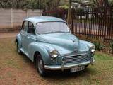1960 Morris Minor Powder Blue Simone Bailey